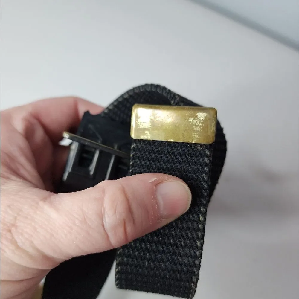 Belt Strape Military Issued With Service Persons Name Stamped XS
